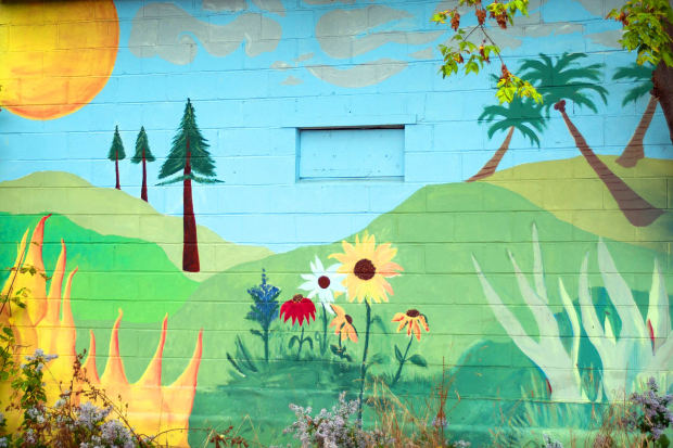 daycare mural